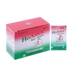 Hoastex - Giảm ho trong viêm đường hô hấp (Hộp 30 gói x 5ml)