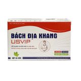 Bách Địa Khang USVIP - Hỗ trợ giảm các biểu hiện đau đầu, ho, hắt hơi (Hộp 30 viên)