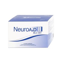 Neuroaid II MLC 901 - Dùng cho những bệnh nhân bị suy giảm chức năng sau đột quỵ hoặc chấn thương sọ não (Một hộp lớn x 3 hộp nhỏ x 60 viên)