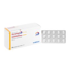 Glucophage ® XR 500 mg - Điều trị đái tháo đường tuýp 2 (Hộp 4 vỉ x 15 viên)