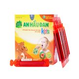 Dung dịch uống An Hầu Đan Kids - Hỗ trợ giảm ho do viêm hầu họng (Hộp 2 vỉ x 5 ống x 10ml)