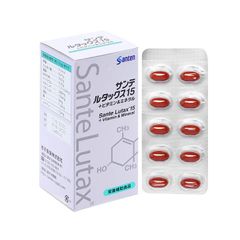 Viên uống SanteLutax 15 + Vitamin & Mineral Santen - Hỗ trợ cải thiện thị lực (Hộp 9 vỉ x 10 viên)
