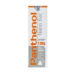 Panthenol nano bạc Spray - Dưỡng ẩm da, làm mát da, ngăn ngừa tổn thương da (Hộp 1 chai 130g)