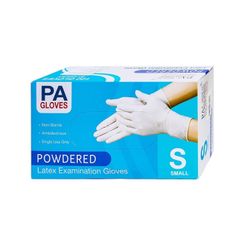 Găng tay y tế có bột PA Malaysia, size S (Hộp 100 chiếc)