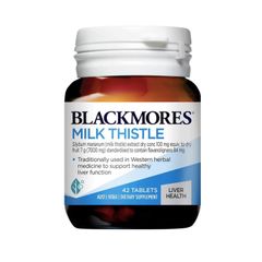 Blackmores Milk Thistle - Hỗ trợ tăng cường chức năng gan (Hộp 1 lọ 42 viên)