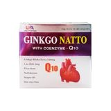 Ginkgo Natto With Coenzym Q10 120mg - Giúp Hoạt huyết dưỡng não (Hộp 10 vỉ x 10 viên nang mềm)