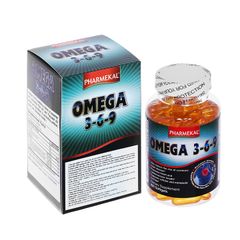 Omega 3-6-9 Pharmekal - Giúp duy trì hệ tim mạch khỏe mạnh, giúp bổ mắt, sáng mắt (Hộp 100 viên)