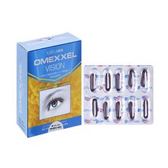 Thực phẩm bảo vệ sức khỏe Omexxel Vision - Hỗ trợ cải thiện thị lực (Hộp 3 vỉ x 10 viên)