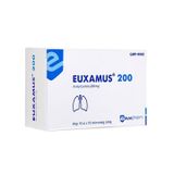 Euxamus 200mg - Tiêu chất nhầy ở những bệnh nhân mắc một số bệnh về phổi (Hộp 10 vỉ x 10 viên)