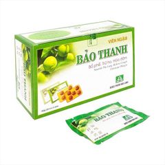 Viên ngậm Bảo Thanh - Bổ phế, trừ ho, hoá đờm (Hộp 20 vỉ x 5 viên)