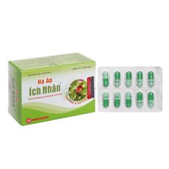 Hạ Áp Ích Nhân - Hỗ trợ hạ huyết áp, giảm nguy cơ tai biến (Hộp 4 vỉ x 10 viên)