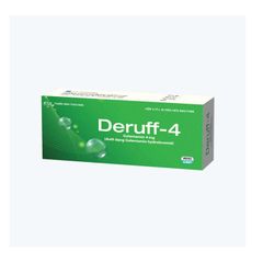 Deruff-4mg - Điều trị chứng sa sút trí tuệ từ nhẹ đến trung bình trong bệnh Alzheimer (Hộp 3 vỉ x 10 viên)