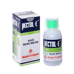 Siro Pectol-E - Điều trị ho, viêm phế quản (Hộp 1 chai 90ml)