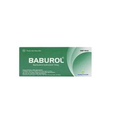 Baburol - Điều trị hen phế quản (Hộp 3 vỉ x 10 viên)