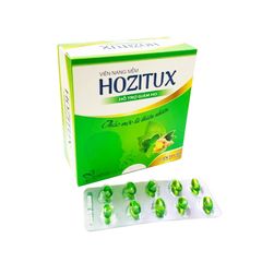 Viên nang mềm Hozitux - Hỗ trợ giảm ho (Hộp 10 vi x 10 viên)
