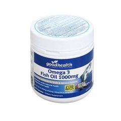 Goodhealth Omega 3 Fish Oil 1000mg - Giúp phát triển não bộ, tốt cho mắt và tim mạch (Hộp 150 viên)