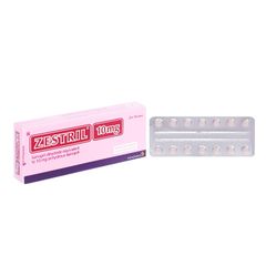 Zestril 10mg - Điều trị tăng huyết áp, suy tim (Hộp 2 vỉ x 14 viên)