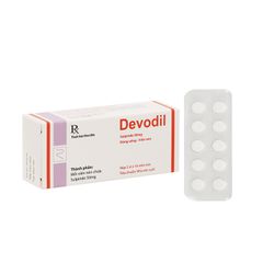 Devodil 50mg - Điều trị rối loạn lo âu, rối loạn hành vi (Hộp 2 vỉ x 10 viên)