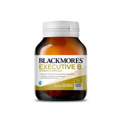 Thực phẩm bảo vệ sức khỏe Blackmores Executive B Stress Formula - Hỗ trợ chức năng hệ thần kinh, ngăn ngừa những vấn đề nguy hại cho não bộ (Lọ 62 viên)