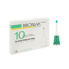 Bibolax Adults 8 g - Gel dùng đường trực tràng điều trị táo bón (Hộp 10 tuýp x 8 gam)