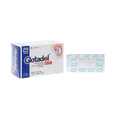 Glotadol Cold - Điều trị cảm cúm, cảm lạnh (Hộp 10 vỉ x 10 viên)