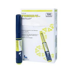 Tresiba Flextouch 100U/ml - Bút tiêm điều trị đái tháo đường (Hộp 5 bút tiêm bơm sẵn thuốc x 3 ml)