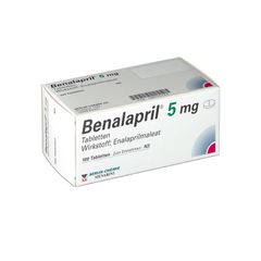 Benalapril 5mg - Điều trị tăng huyết áp và suy tim sung huyết (Hộp 3 vỉ x 10 viên)
