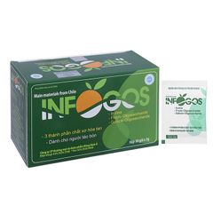 Infogos - Bổ sung chất xơ, hỗ trợ giảm nguy cơ táo bón (Hộp 30 gói x 3g)