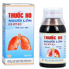 Thuốc ho OPC người lớn - Trị bệnh viêm nhiễm đường hô hấp (Hộp 1 chai 90ml)