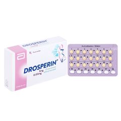 Drosperin - Thuốc tránh thai hằng ngày (Hộp 2 vỉ x 14 viên)