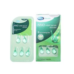 NNO Hair Aplicapz - Giúp nuôi dưỡng và làm sợi tóc chắc khỏe, bóng đẹp (Hộp 3 vỉ x 5 viên)