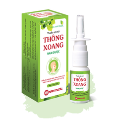 Thông xoang Nam Dược - Điều trị viêm xoang, viêm mũi dị ứng ( Hộp 1 lọ 15ml)