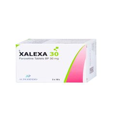 Xalexa 30 - Điều trị rối loạn trầm cảm nặng, rối loạn lo âu và nhiều tình trạng tâm thần khác (Hộp 3 vỉ x 10 viên)