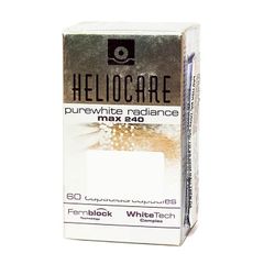 Viên uống Heliocare Purewhite Radiance Max 240 - Hỗ trợ chống nắng và trắng da (60 viên)