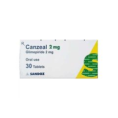 CANZEAL 2MG - Điều trị đái tháo đường type 2 (Hộp 3 vỉ x 10 viên nén)