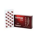 Thực phẩm bảo vệ sức khỏe Tottim Extra - Điều trị và phòng ngừa chứng đau thắt ngực (Hộp 2 vỉ x 20 viên)