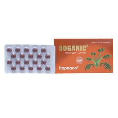 Boganic (Viên bao đường) - Hỗ trợ điều trị bệnh lý gan mật, mỡ trong máu (Hộp 5 vỉ x 20 viên)