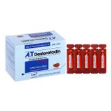 A.T Desloratadin 2.5mg - Điều trị viêm mũi dị ứng, mề đay mạn tính (Hộp 30 ống x 5ml)