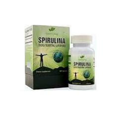 Thực phẩm bảo vệ sức khỏe Nature Gift Green Living Spirulina - Hỗ trợ tăng cường sức khỏe và nâng cao sức đề kháng (Hộp 1 chai 60 viên)