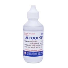 Alcool 90° - Sát trùng ngoài da, vật dụng (Chai 60ml)