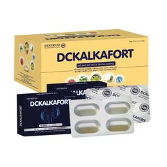 DCKALKAFORT - Hỗ trợ bổ thận tráng dương (Hộp 10 vỉ x 4 viên)