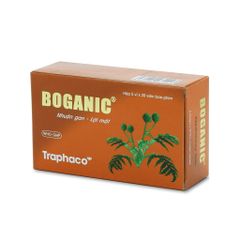 Boganic (Viên bao phim) - Hỗ trợ điều trị bệnh lý gan mật, mỡ trong máu (Hộp 5 vỉ x 20 viên)