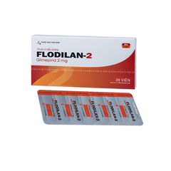 Flodilan-2mg - Điều trị đái tháo đường tuýp 2 không phụ thuộc insulin (Hộp 2 vỉ x 14 viên)