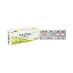 Davyca-F 150mg - Điều trị các bệnh đau thần kinh trung ương và ngoại biên, hỗ trợ điều trị cơn động kinh cục bộ (Hộp 2 vỉ x 14 viên)