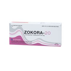 Zokora-20mg - Điều trị tăng huyết áp vô căn (Hộp 3 vỉ x 10 viên)