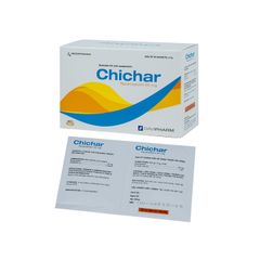 Chichar 30mg - Hỗ trợ điều trị tiêu chảy cấp ở trẻ em trên 3 tháng tuổi (Hộp 30 gói x 3g)