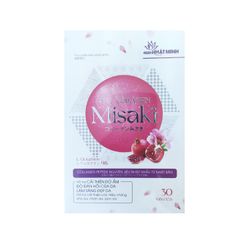 Thực phẩm bảo vệ sức khỏe The Collagen Misaki - Hỗ trợ cải thiện độ ẩm, độ đàn hồi của da, làm sáng đẹp da (Hộp 30 viên)