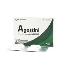 Agostini - Điều trị loãng xương (Hộp 1 vỉ x 4 viên)