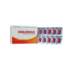 Coliomax 500mg - Điều trị viêm gan cấp và mạn tính, gan nhiễm mỡ, xơ gan (Hộp 3 vỉ x 10 viên)