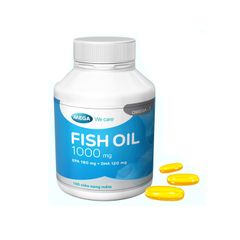 Fish Oil 1000mg - Bổ sung DHA và EPA cho cơ thể, tốt cho thị lực và não bộ (Chai 100 viên)